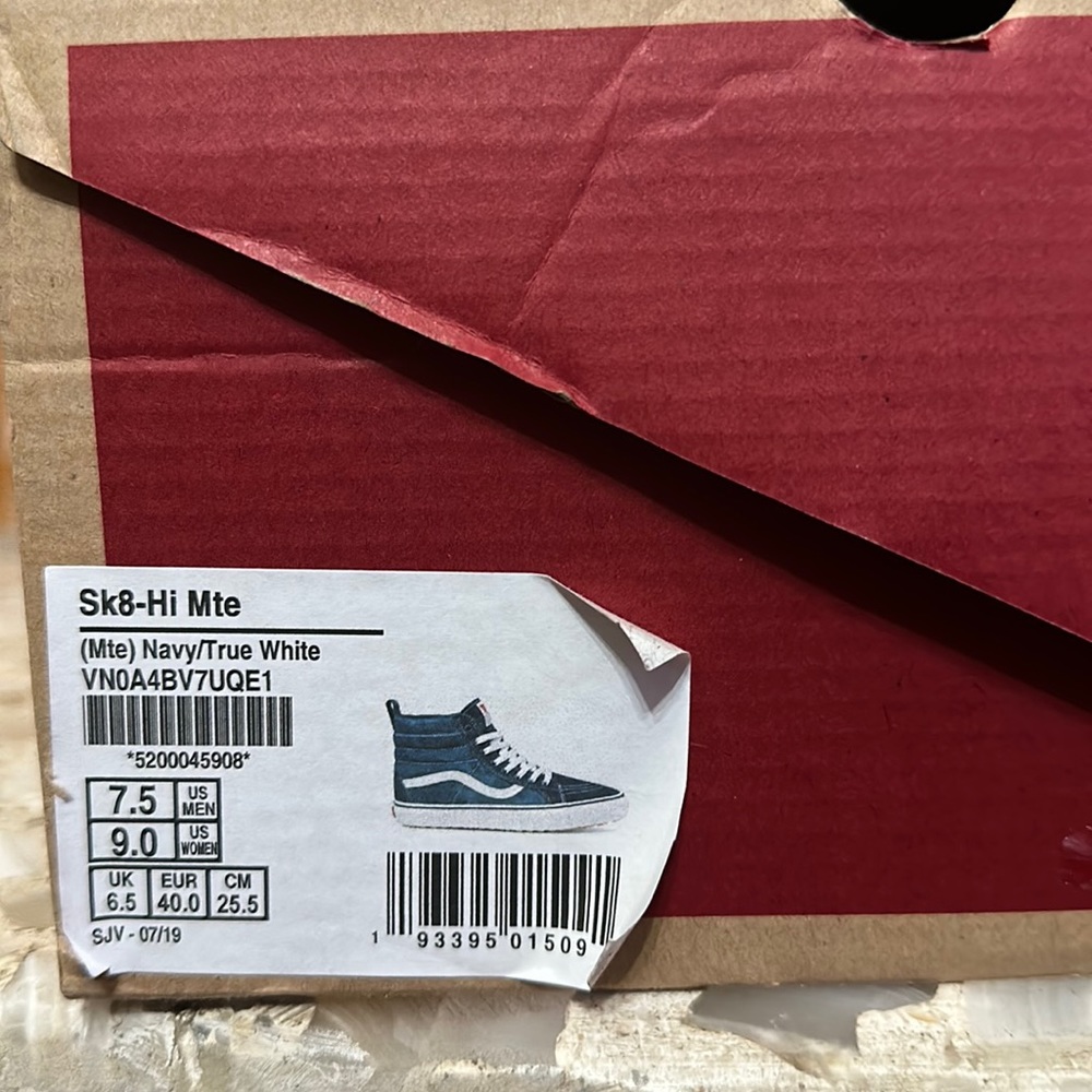 Vans Sk8 Hi Mte Navy true white - Picture 11 of 11